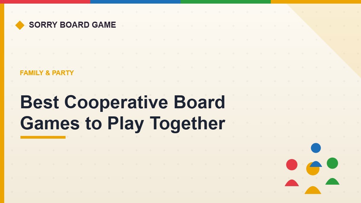 Best Cooperative Board Games to Play Together