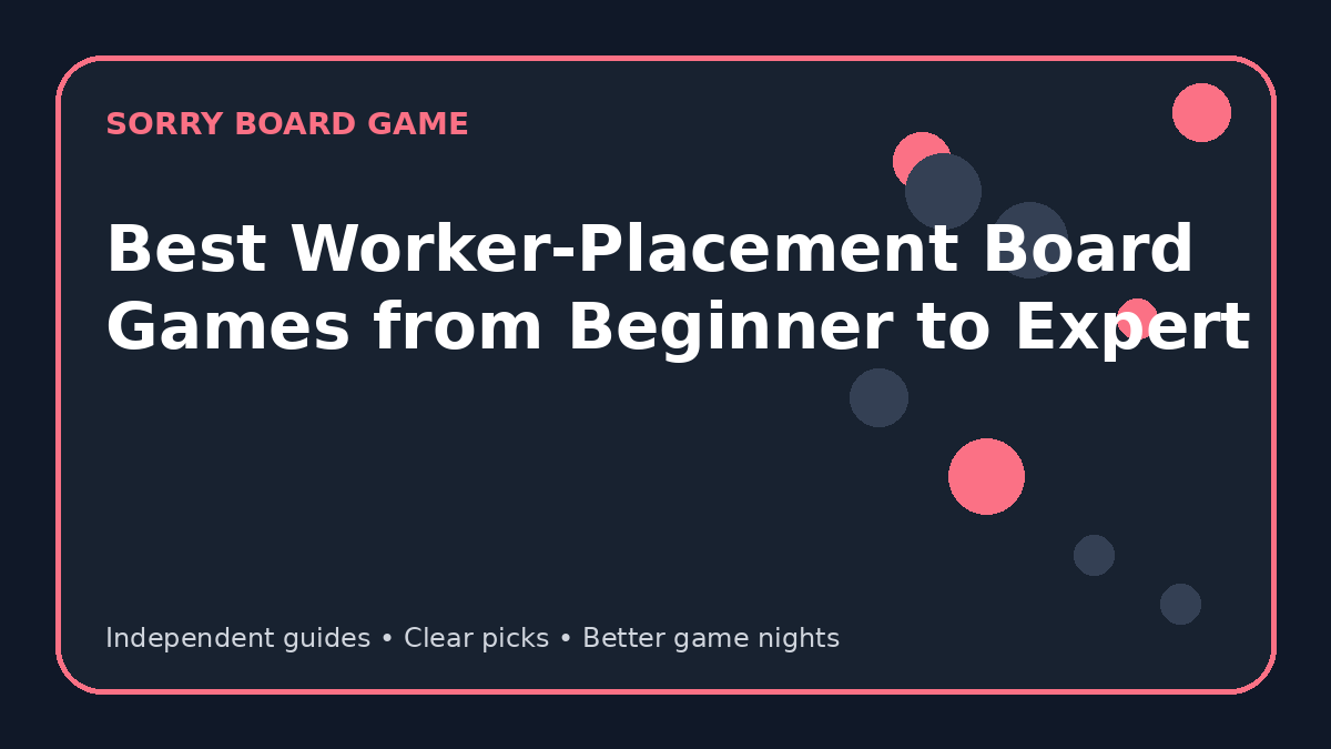 Best Worker-Placement Board Games from Beginner to Expert