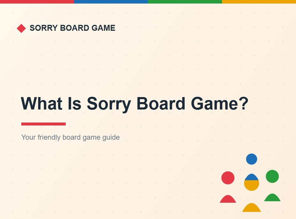 What is Sorry Board Game - independent board game blog